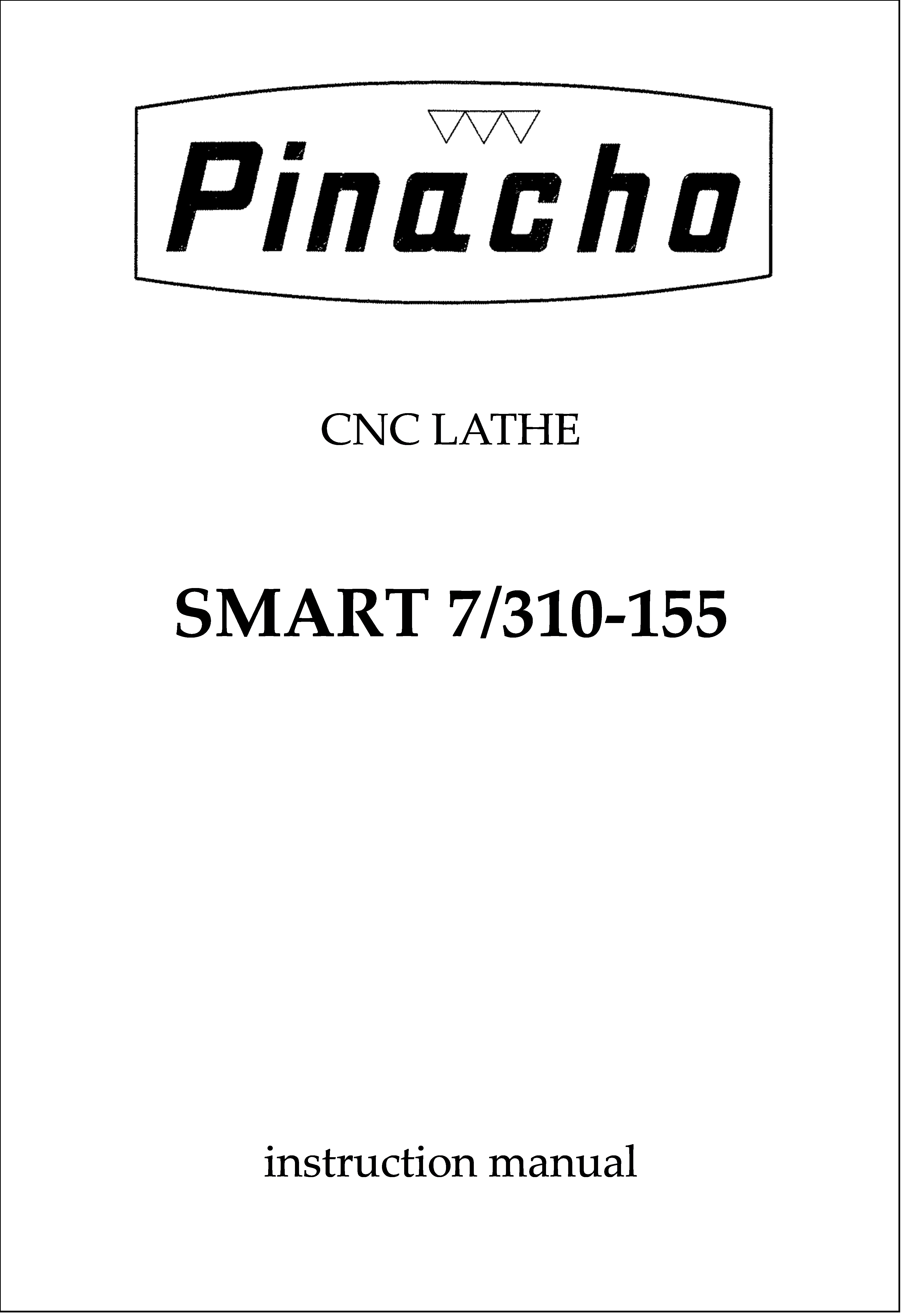 Manual Torno SMART7 310-155