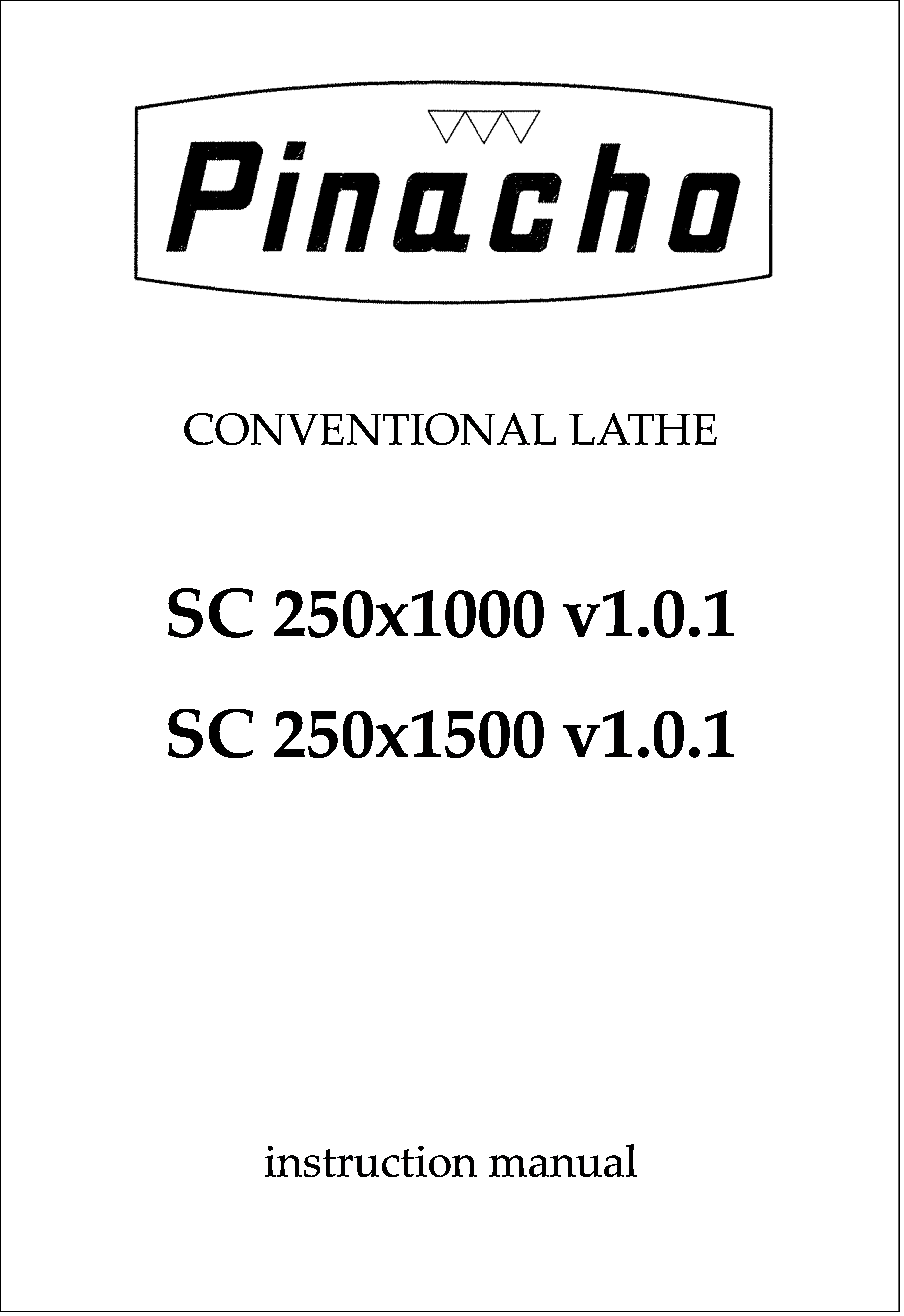 Manual Torno SC v1.0.1 250 x1000 y x1500