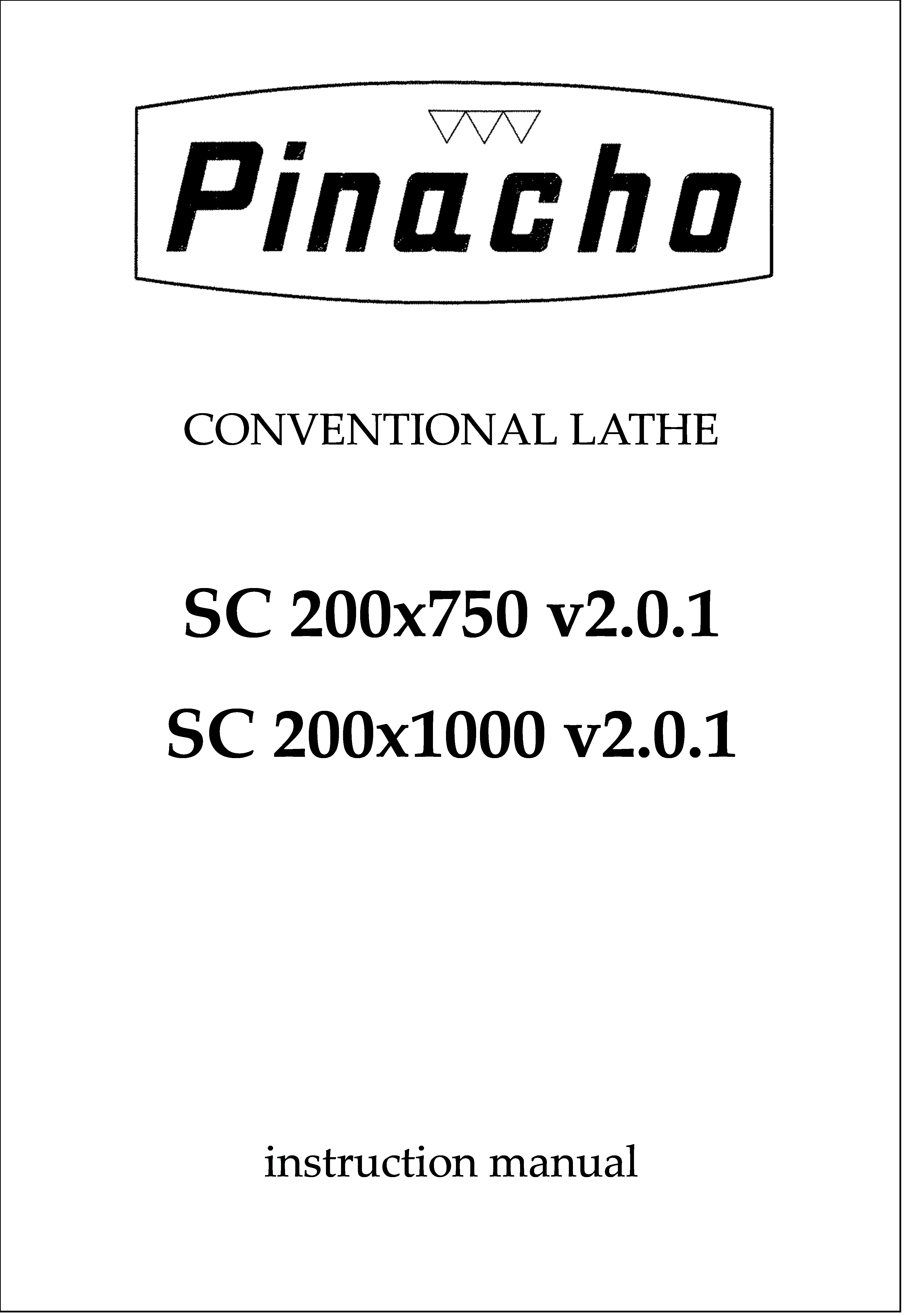 Manual Torno SC v2.0.1 200 x750 y x1000